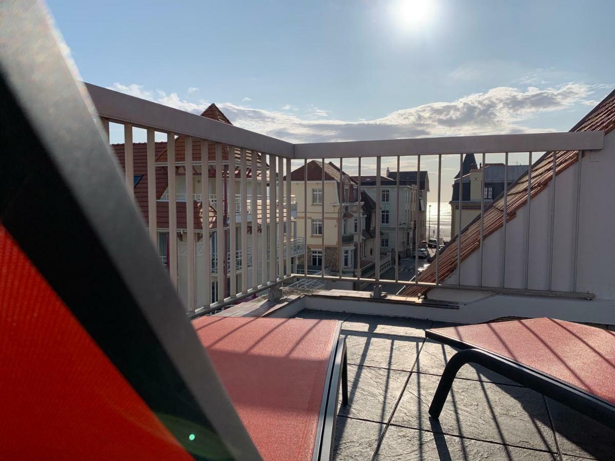 La Terrasse Vue Mer Du 42 Ferber, Plein Sud Wifi Apartment วีเมอเรอ ภายนอก รูปภาพ